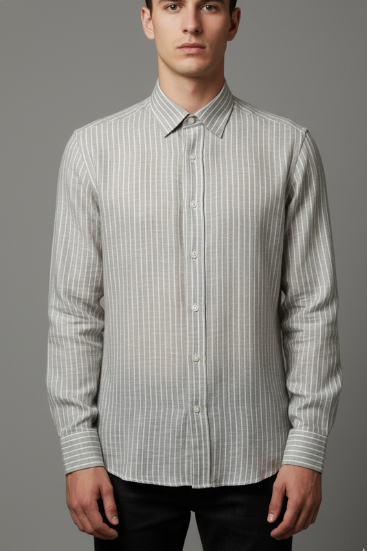 Sorrento Verde Oliva Manga Larga