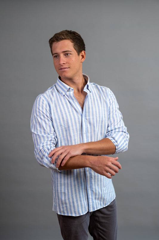 Amalfi Celeste Manga Larga