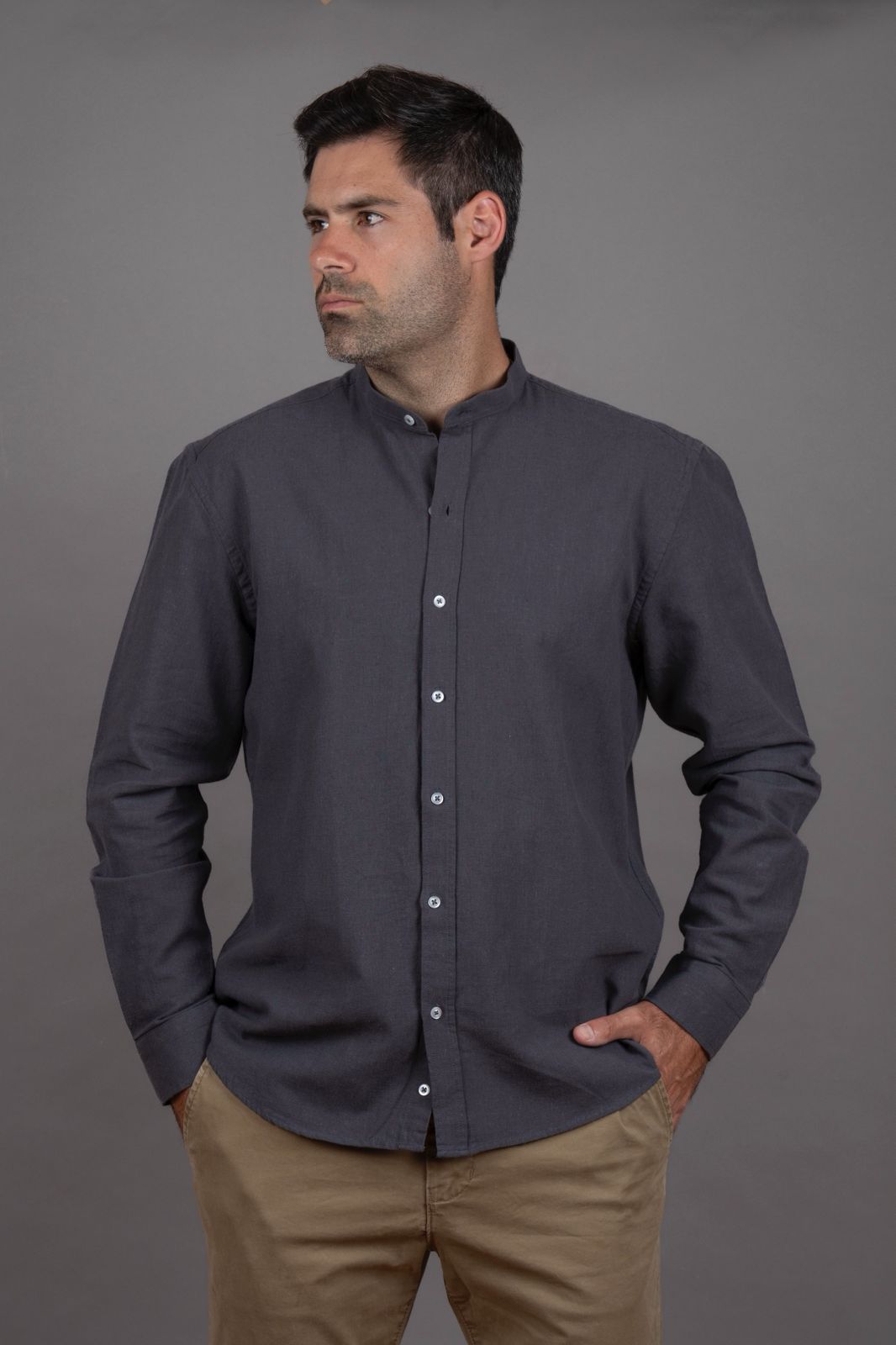 Mao Gris Manga Larga