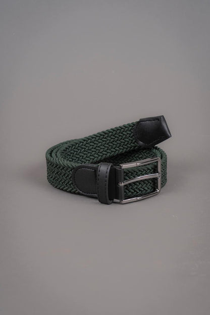Cinturón trenzado Verde